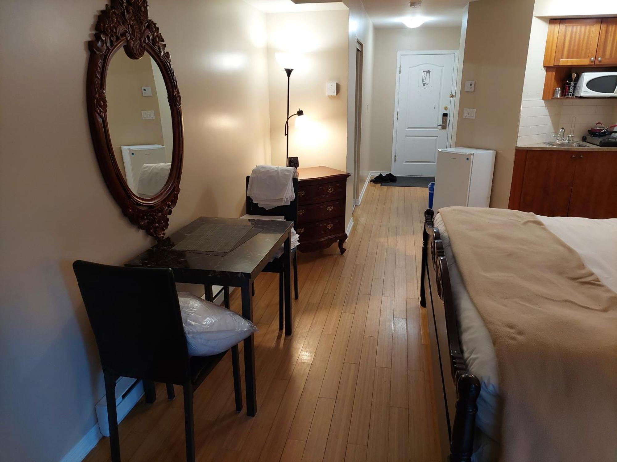 Studio-Hotel Villegiature Saint-Sauveur Piedmont Luaran gambar